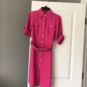 Alex Marie linen shirtdress
